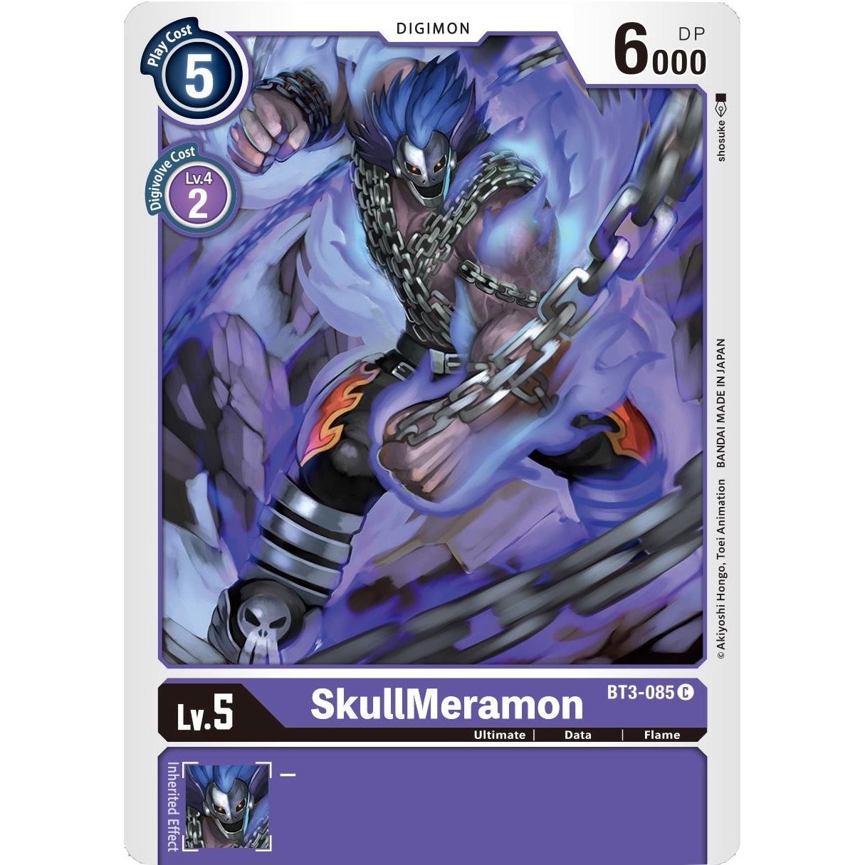 Image for SkullMeramon (BT3-085 C) (BT01-03B) - Digimon Card Game