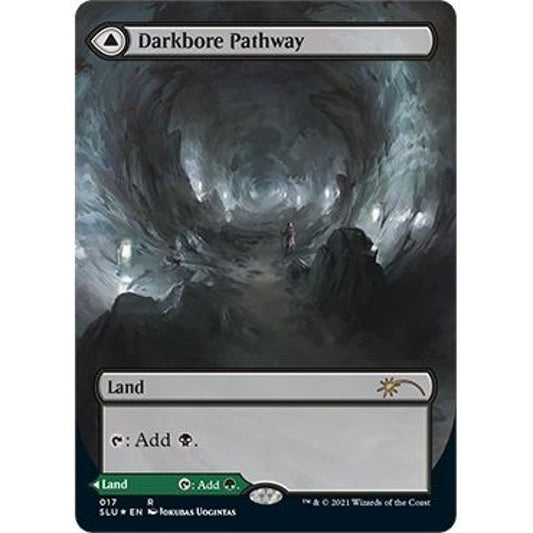 Image for Darkbore Pathway (Borderless) (17) (SLU) - Magic: The Gathering
