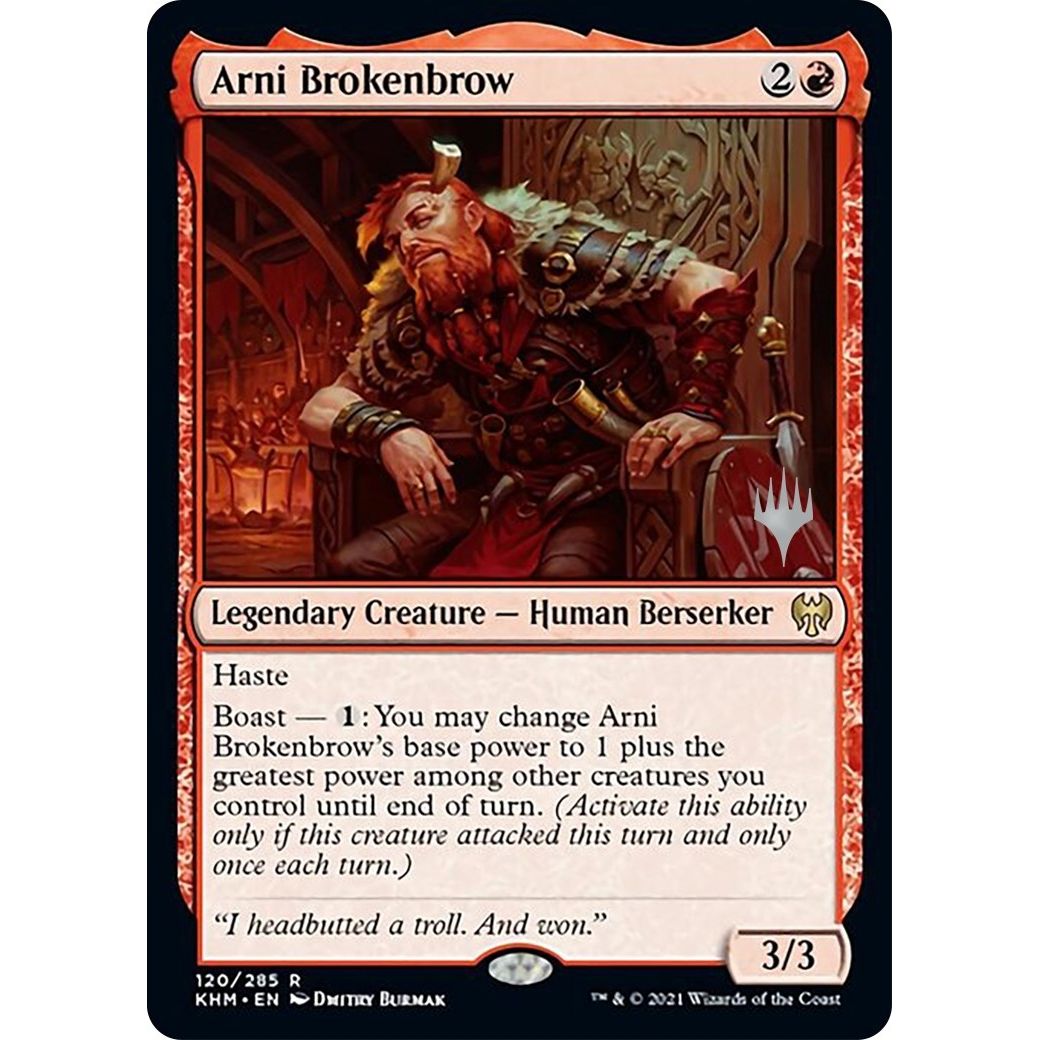 Image for Arni Brokenbrow (120) (PPKHM) - Magic: The Gathering