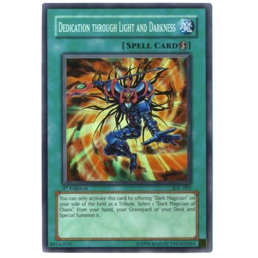Image for Dedication Through Light and Darkness (IOC-095) (IOC) - YuGiOh