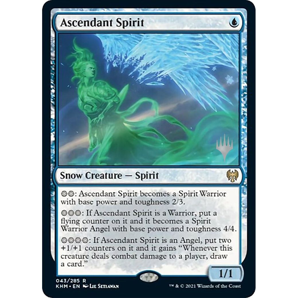 Image for Ascendant Spirit (43) (PPKHM) - Magic: The Gathering