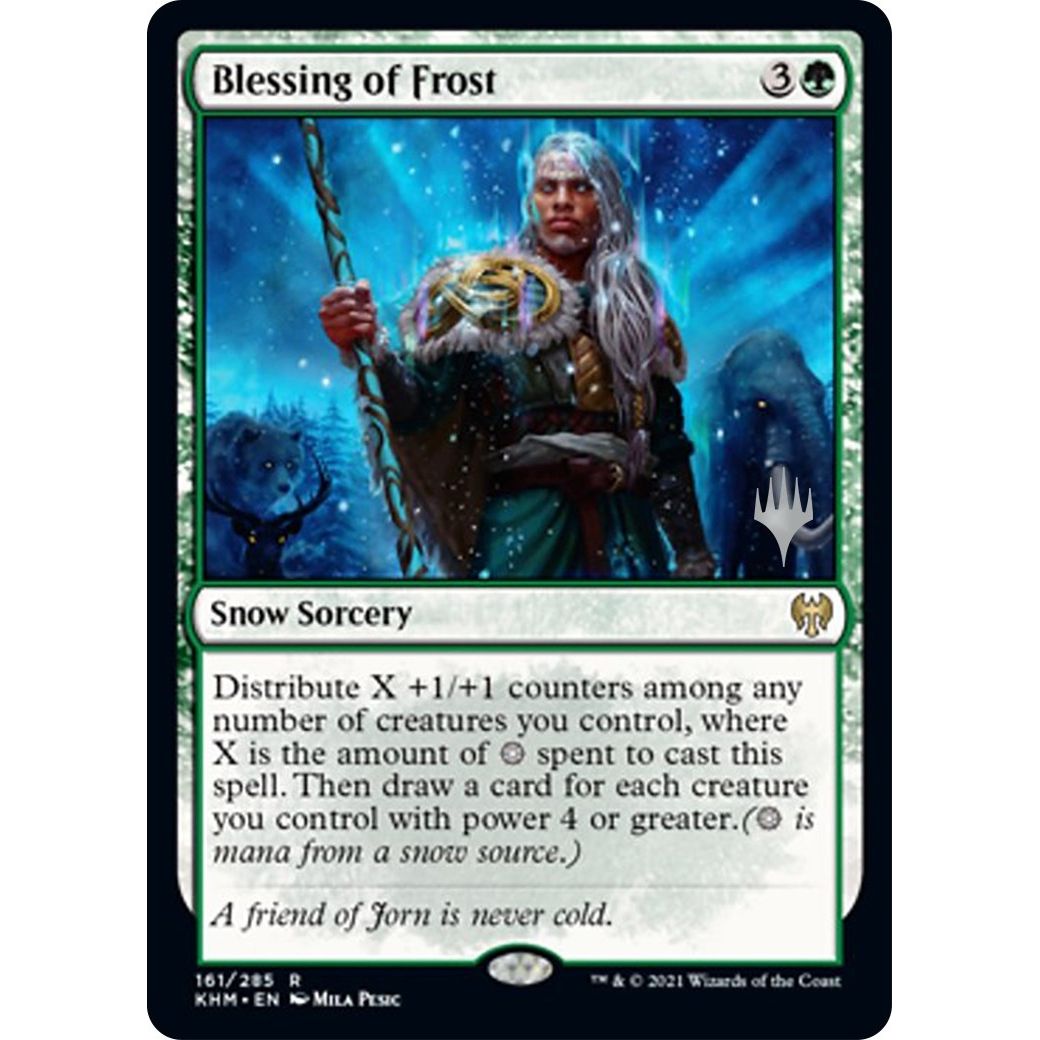 Image for Blessing of Frost (161) (PPKHM) - Magic: The Gathering