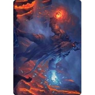 Image for Aegar, the Freezing Flame Art Card (55) (ASKHM) - Magic: The Gathering