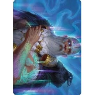 Image for Alrund, God of the Cosmos Art Card (9) (ASKHM) - Magic: The Gathering