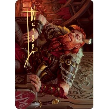 Image for Arni Brokenbrow Art Card (Gold-Stamped Signature) (30) (ASKHM) - Magic: The Gathering