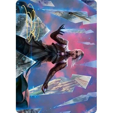Image for Behold the Multiverse Art Card (Gold-Stamped Signature) (10) (ASKHM) - Magic: The Gathering