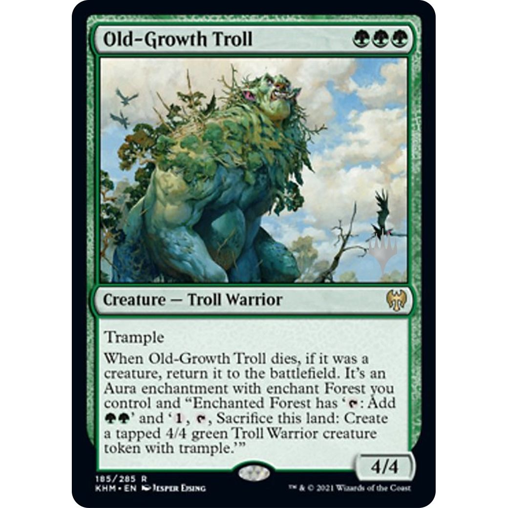 Image for Old-Growth Troll (185) (PPKHM) - Magic: The Gathering