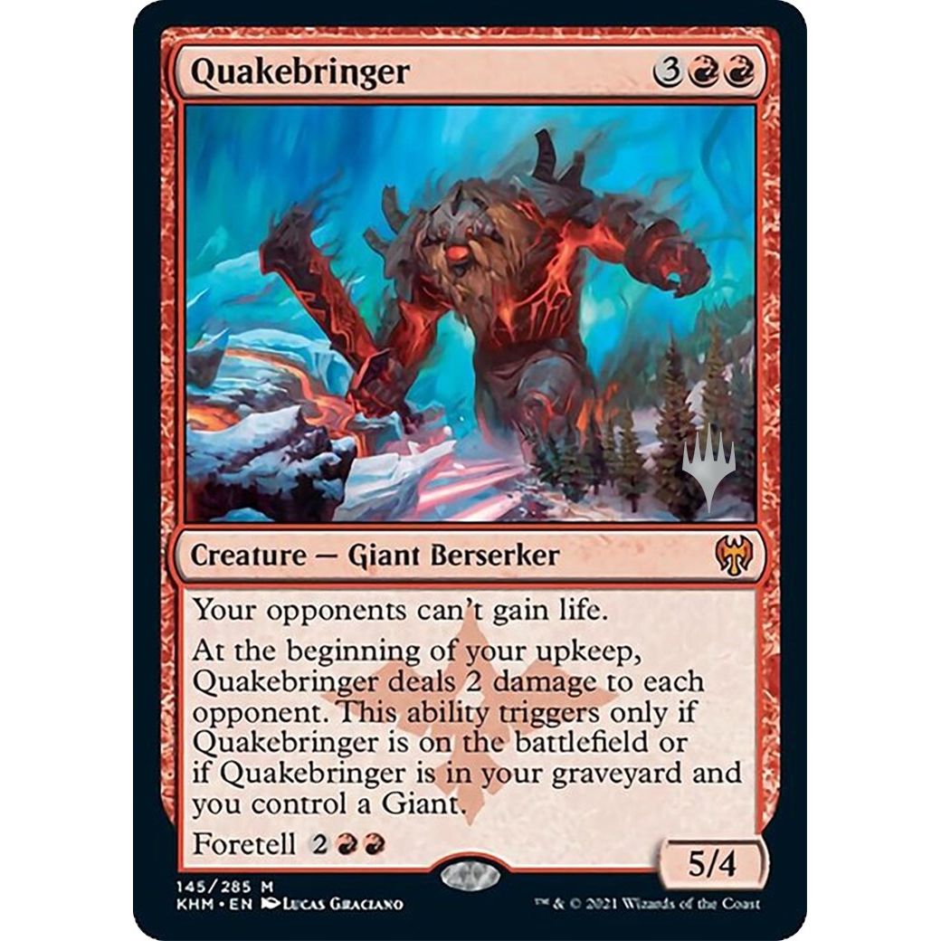 Image for Quakebringer (145) (PPKHM) - Magic: The Gathering