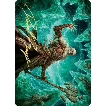 Image for Draugr Necromancer Art Card (Gold-Stamped Signature) (22) (ASKHM) - Magic: The Gathering