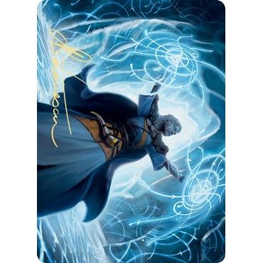 Image for Frost Augur Art Card (Gold-Stamped Signature) (14) (ASKHM) - Magic: The Gathering