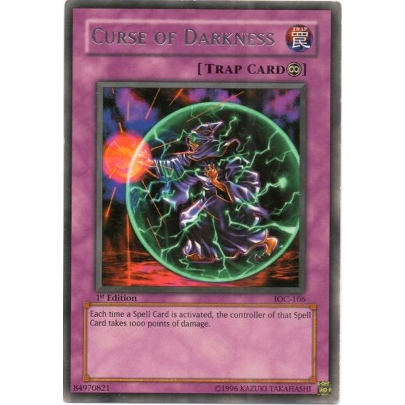 Image for Curse of Darkness (IOC-106) (IOC) - YuGiOh