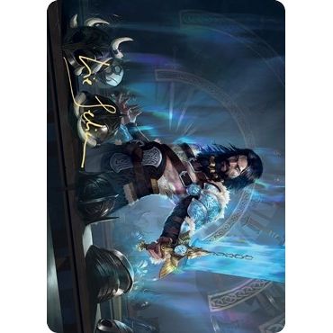 Image for Halvar, God of Battle Art Card (Gold-Stamped Signature) (2) (ASKHM) - Magic: The Gathering