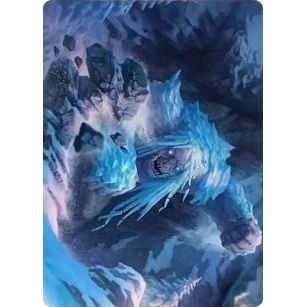 Image for Icehide Troll Art Card (46) (ASKHM) - Magic: The Gathering