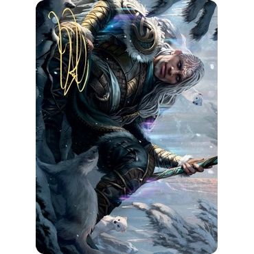 Image for Jorn, God of Winter Art Card (Gold-Stamped Signature) (47) (ASKHM) - Magic: The Gathering