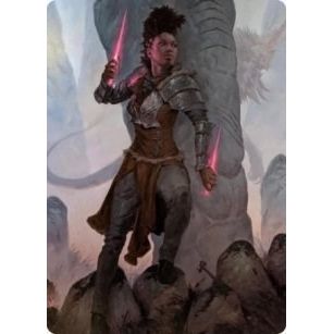 Image for Kaya the Inexorable Art Card (58) (ASKHM) - Magic: The Gathering