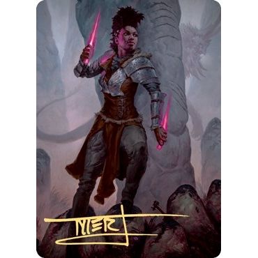 Image for Kaya the Inexorable Art Card (Gold-Stamped Signature) (58) (ASKHM) - Magic: The Gathering