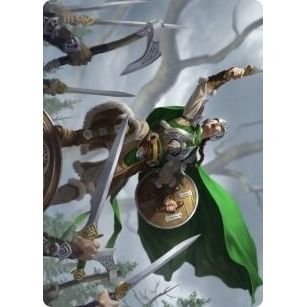 Image for Maja, Bretagard Protector Art Card (61) (ASKHM) - Magic: The Gathering