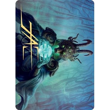 Image for Masked Vandal Art Card (Gold-Stamped Signature) (49) (ASKHM) - Magic: The Gathering