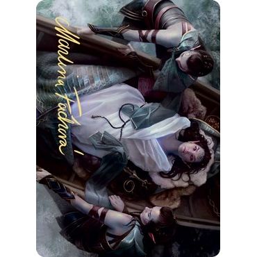 Image for Return Upon the Tide Art Card (Gold-Stamped Signature) (26) (ASKHM) - Magic: The Gathering