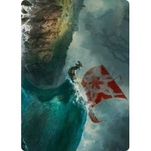 Image for Run Ashore Art Card (19) (ASKHM) - Magic: The Gathering