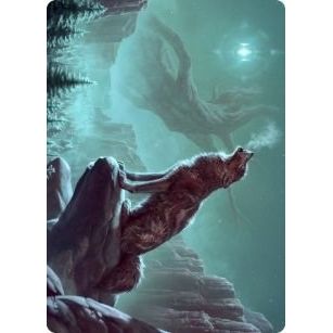 Image for Sarulf's Packmate Art Card (51) (ASKHM) - Magic: The Gathering