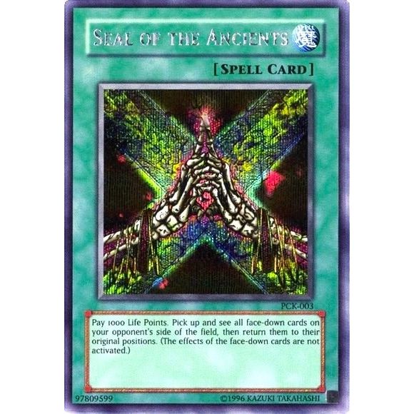 Image for Seal of the Ancients (Power of Chaos: Kaiba the Revenge) (PCK-003) (VDP) - YuGiOh