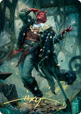 Image for Tibalt, Cosmic Impostor Art Card (Gold-Stamped Signature) (67) - Magic: The Gathering