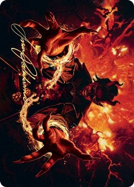 Image for Tibalt's Trickery Art Card (Gold-Stamped Signature) (38) - Magic: The Gathering