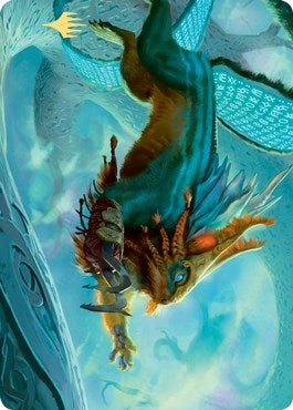 Image for Toski, Bearer of Secrets Art Card (Gold-Stamped Signature) (52) - Magic: The Gathering