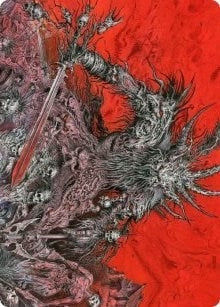 Image for Varragoth, Bloodsky Sire Art Card (78) - Magic: The Gathering