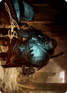 Image for Vault Robber Art Card (Gold-Stamped Signature) (40) - Magic: The Gathering