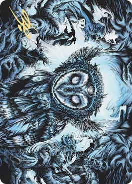 Image for Vega, the Watcher Art Card (Gold-Stamped Signature) (81) - Magic: The Gathering
