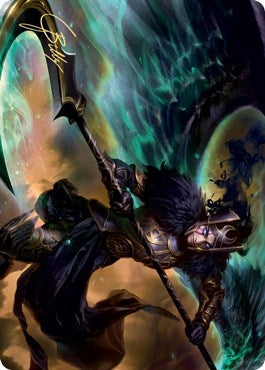 Image for Vengeful Reaper Art Card (Gold-Stamped Signature) (29) - Magic: The Gathering
