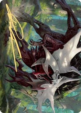 Image for Vorinclex, Monstrous Raider Art Card (54/81) (Gold-Stamped Signature) (54) - Magic: The Gathering