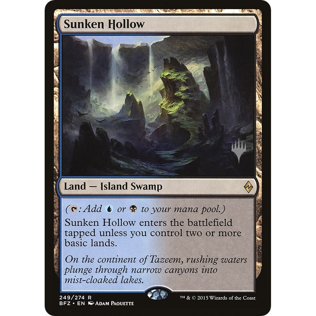 Image for Sunken Hollow (PPKHM) - Magic: The Gathering