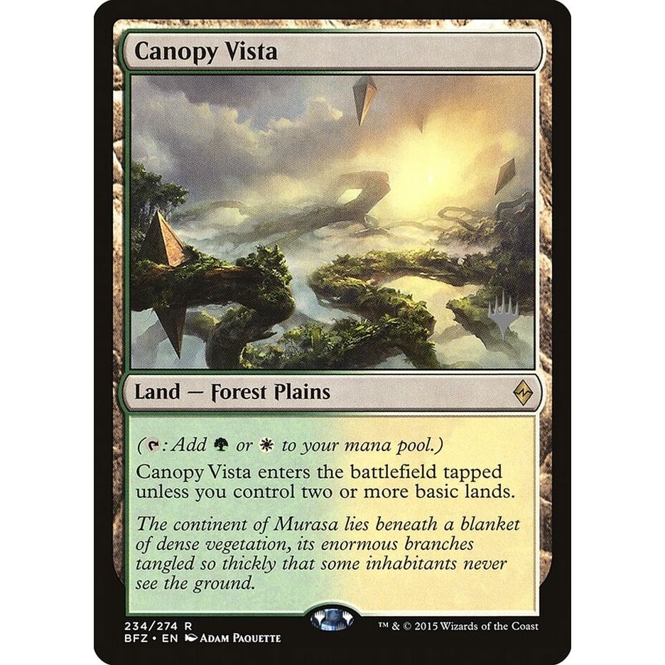 Image for Canopy Vista (PPKHM) - Magic: The Gathering