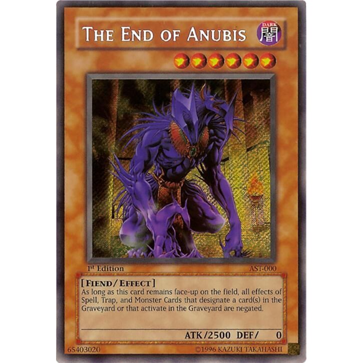 Image for The End of Anubis (AST-000) (AST) - YuGiOh