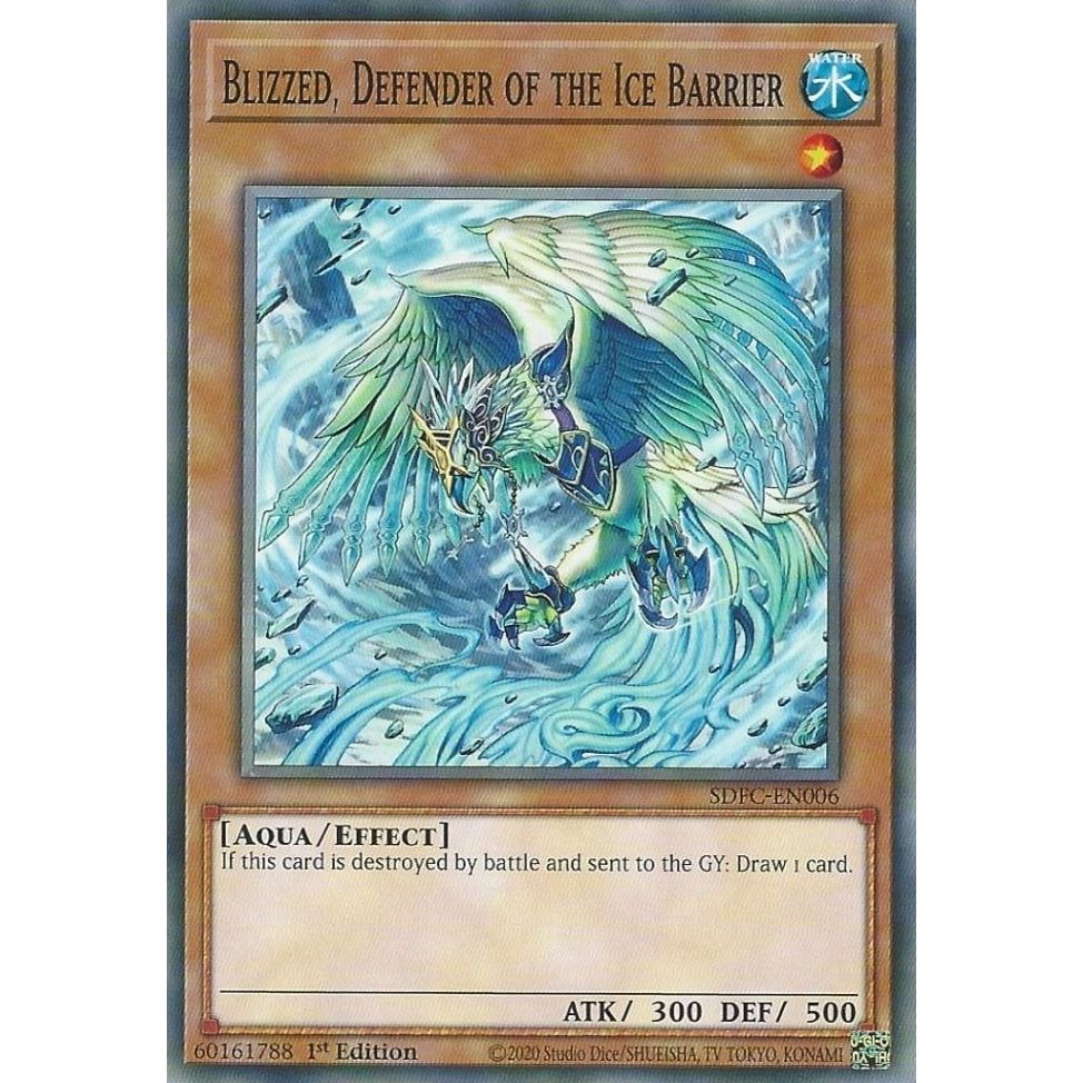 Image for Blizzed, Defender of the Ice Barrier (SDFC-EN006) (SDFC) - YuGiOh
