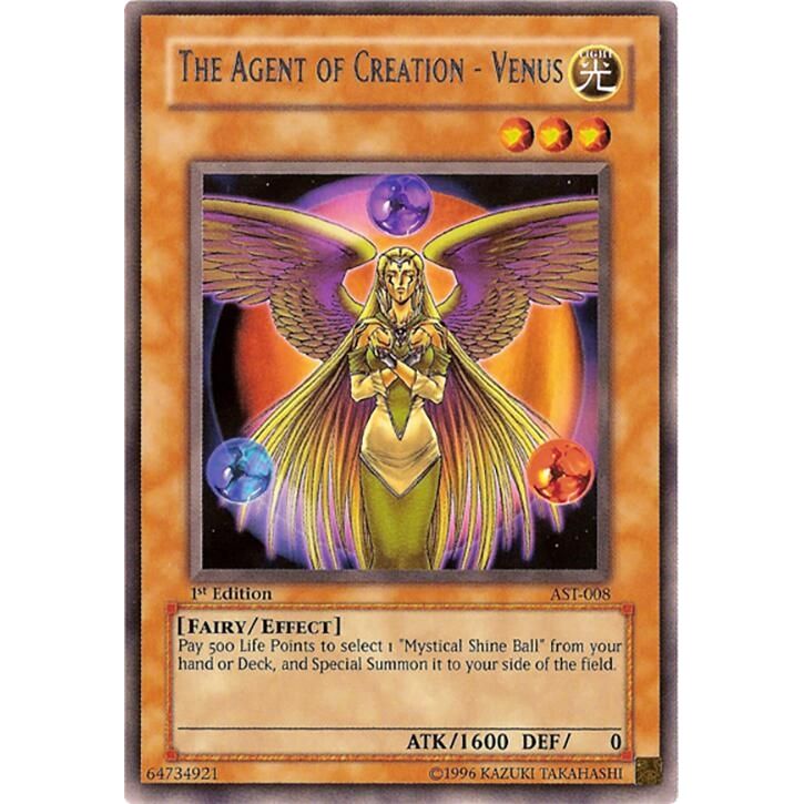 Image for The Agent of Creation - Venus (AST-008) (AST) - YuGiOh