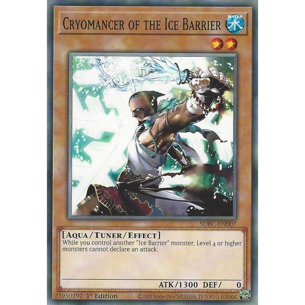 Image for Cryomancer of the Ice Barrier (SDFC-EN007) (SDFC) - YuGiOh