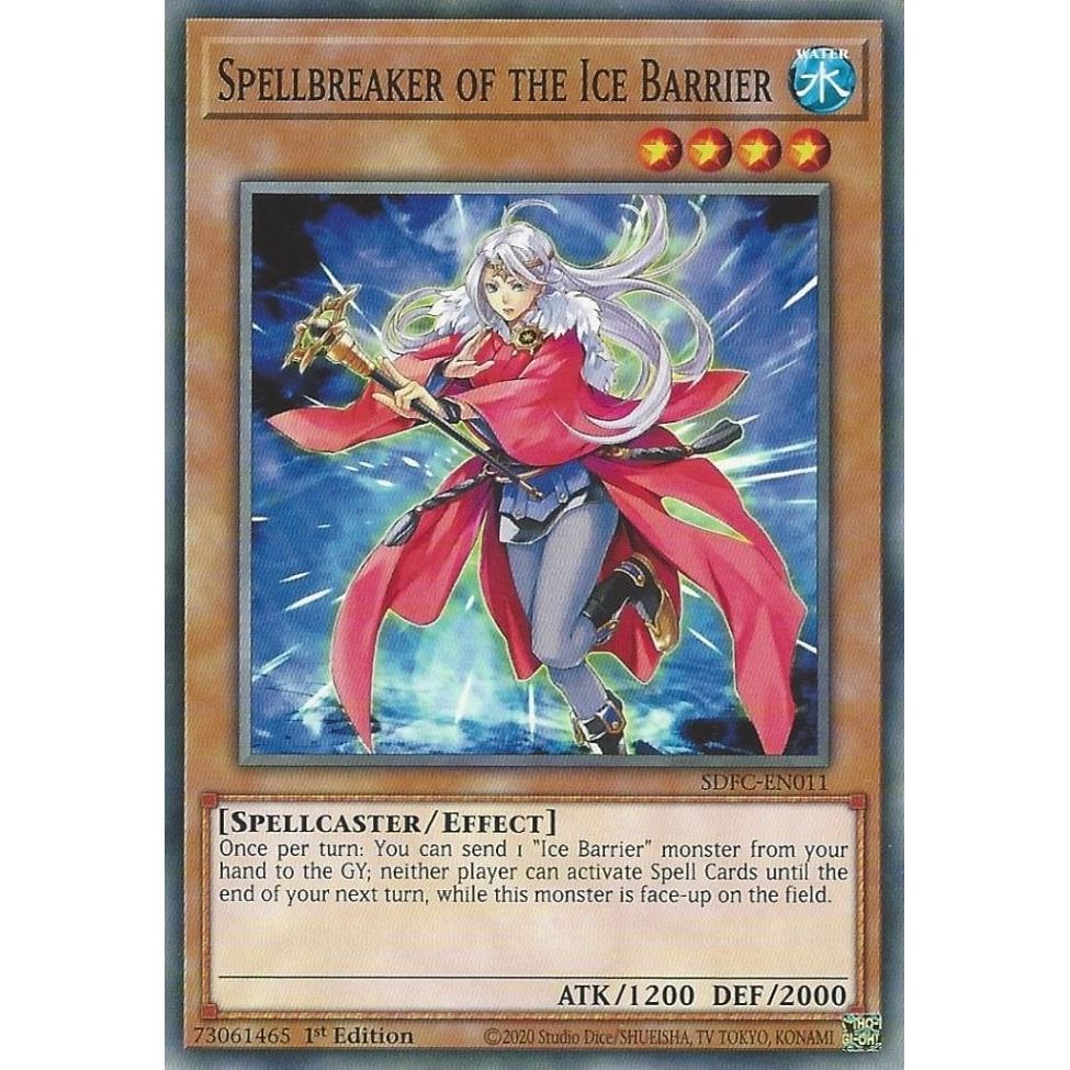Image for Spellbreaker of the Ice Barrier (SDFC-EN011) (SDFC) - YuGiOh