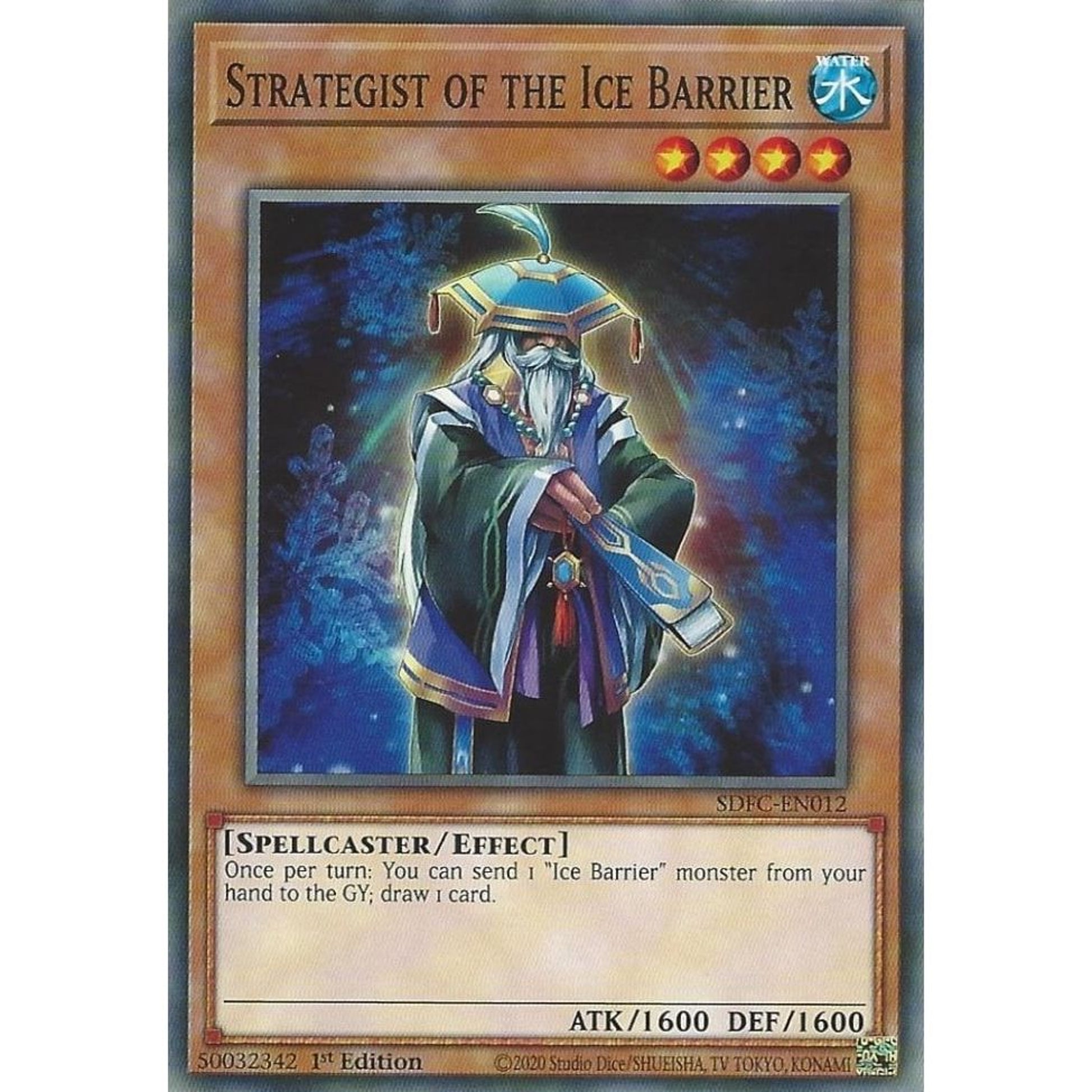 Image for Strategist of the Ice Barrier (SDFC-EN012) (SDFC) - YuGiOh