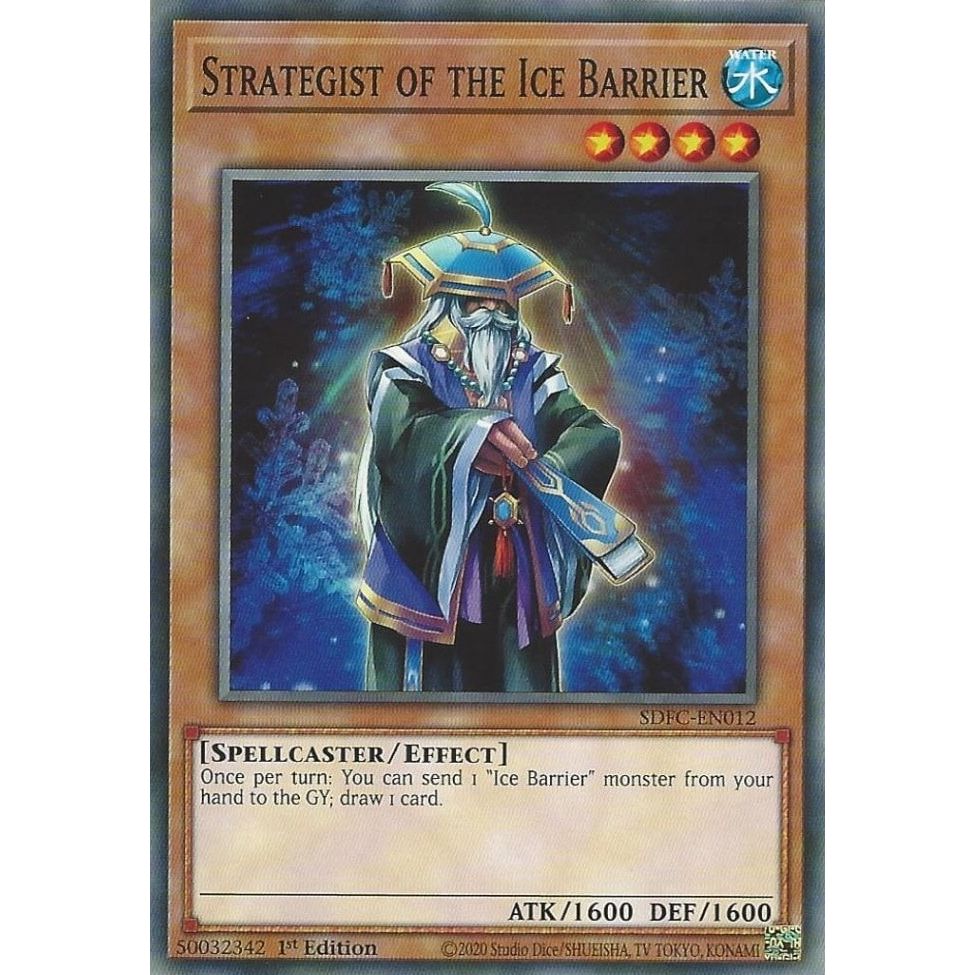 Image for Strategist of the Ice Barrier (SDFC-EN012) (SDFC) - YuGiOh