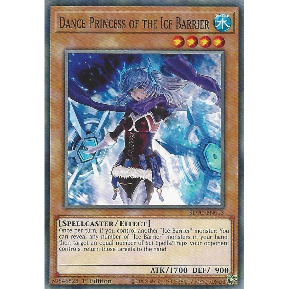 Image for Dance Princess of the Ice Barrier (SDFC-EN013) (SDFC) - YuGiOh
