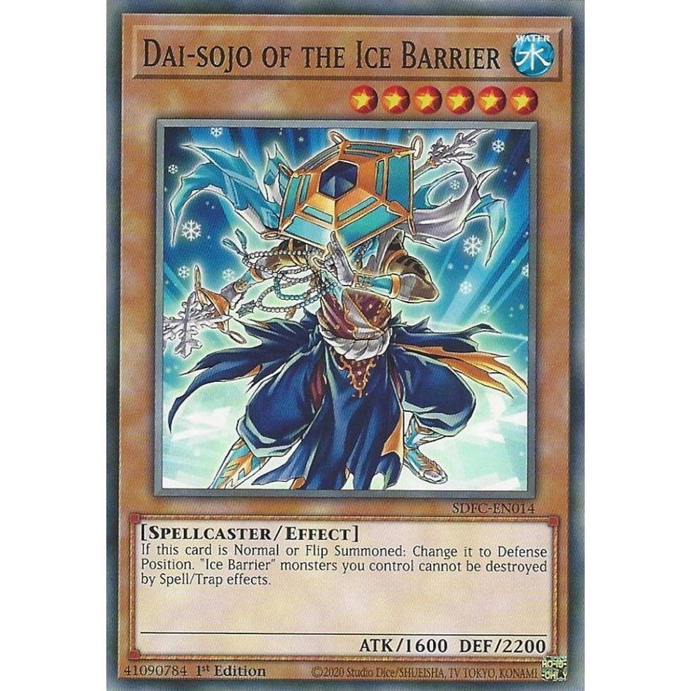 Image for Dai-sojo of the Ice Barrier (SDFC-EN014) (SDFC) - YuGiOh