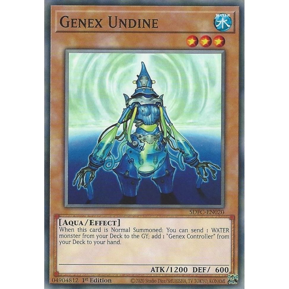 Image for Genex Undine (SDFC-EN020) (SDFC) - YuGiOh