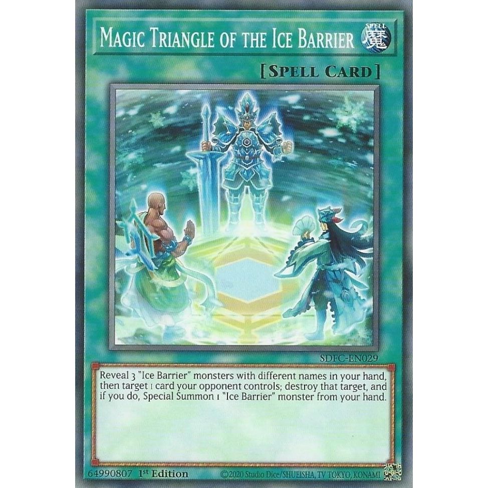 Image for Magic Triangle of the Ice Barrier (SDFC-EN029) (SDFC) - YuGiOh