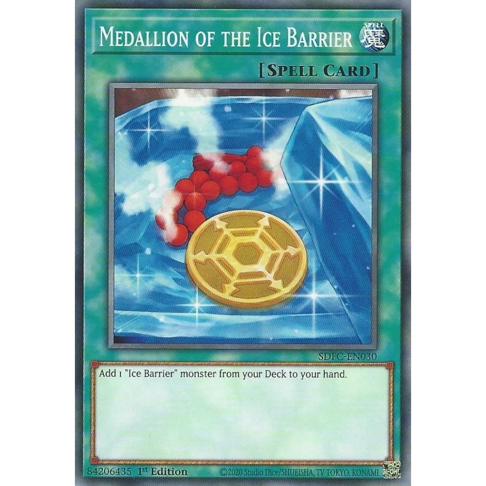 Image for Medallion of the Ice Barrier (SDFC-EN030) (SDFC) - YuGiOh