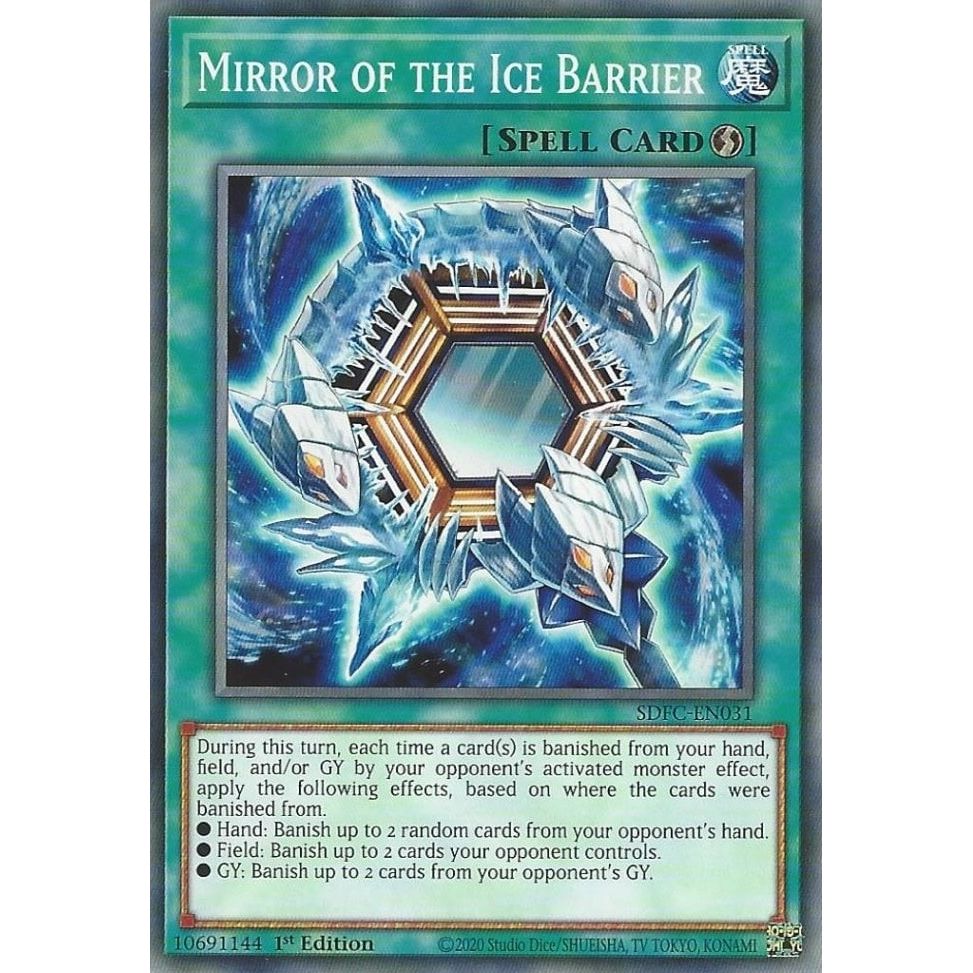 Image for Mirror of the Ice Barrier (SDFC-EN031) (SDFC) - YuGiOh