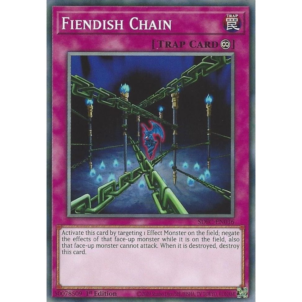 Image for Fiendish Chain (SDFC-EN036) (SDFC) - YuGiOh